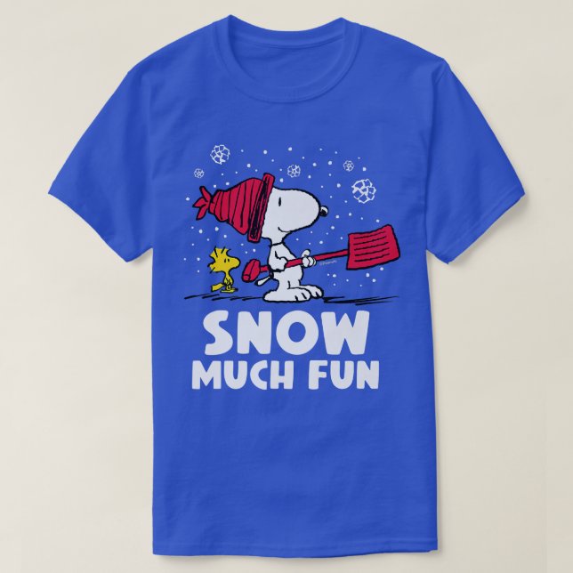 Camiseta Amendoins Neve Muito Divertido (Frente do Design)