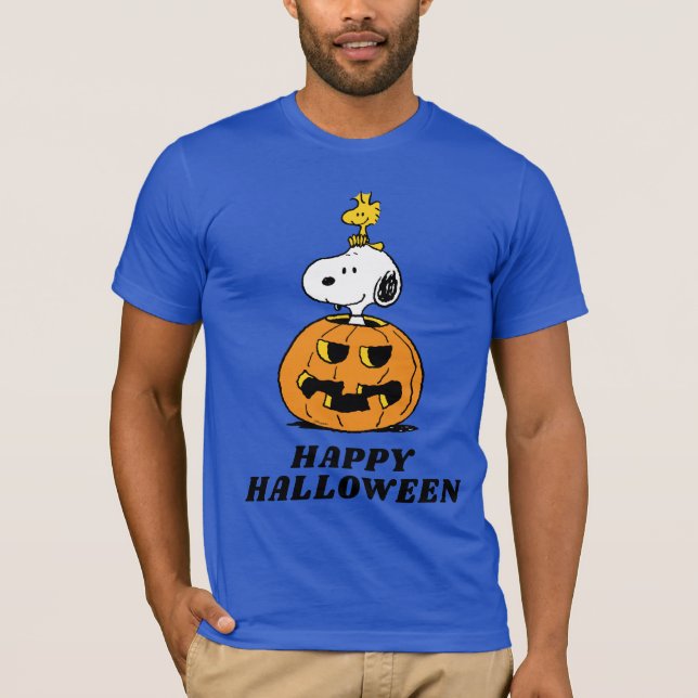 Camiseta Amendoins | Pumpkin de Pop de Snoopy & Woodstock (Frente)