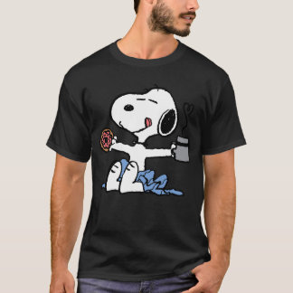 Camiseta Amendoins Rosquinha Café Snoopy