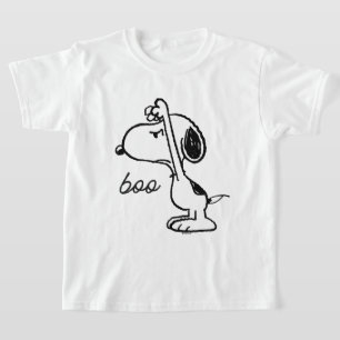 Camiseta Amendoins   Snoopy Assustou-O