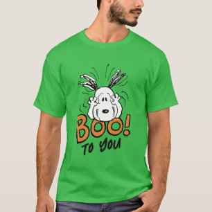 Camiseta Amendoins   Snoopy Boo
