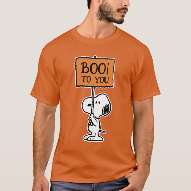 Camiseta Amendoins | Snoopy Boo! (Frente)