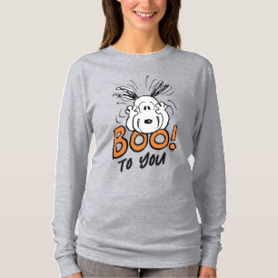 Camiseta Amendoins   Snoopy Boo