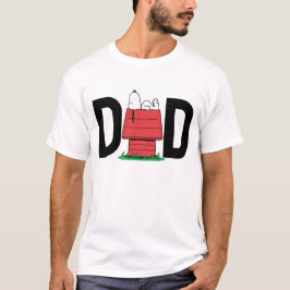 Camiseta Amendoins Snoopy Dog House | Eu sou o Pai