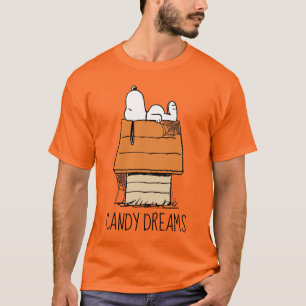 Camiseta Amendoins Snoopy Halloween Nap