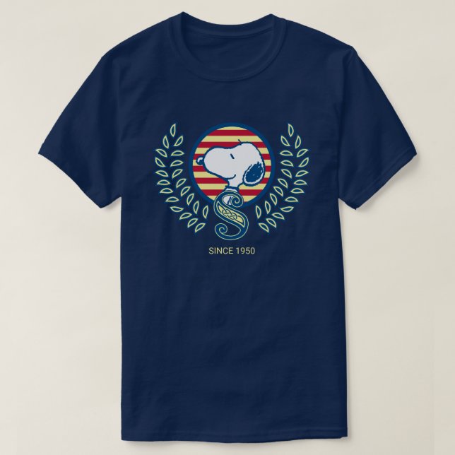 Camiseta Amendoins | Snoopy Heraldry (Frente do Design)