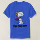Camiseta Amendoins | Snoopy O Áce Voador (Frente do Design)