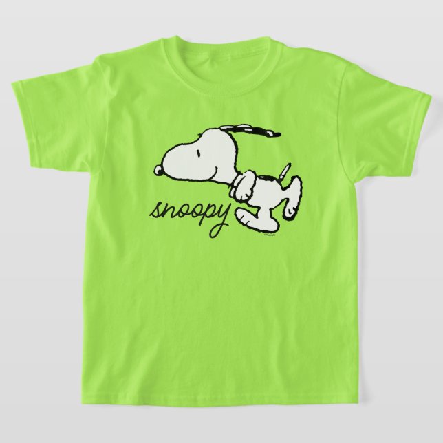 Camiseta Amendoins | Snoopy Run (Postura )