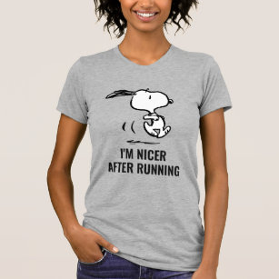 Camiseta Amendoins   Snoopy Running