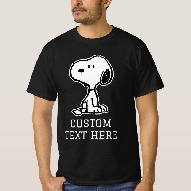 Camiseta Amendoins | Snoopy se transforma (Frente)