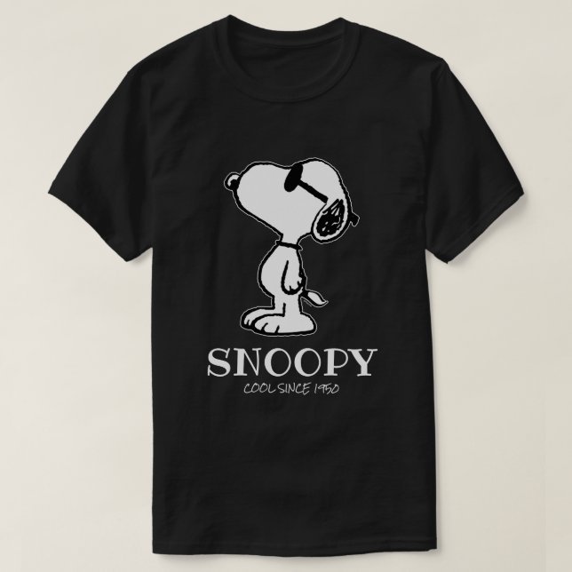 Camiseta Amendoins | Snoopy Sunglass Ponder (Frente do Design)