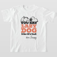 Amendoins | Snoopy Você Diz Preguiçoso Como Se Fos