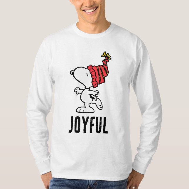Camiseta Amendoins | Snoopy Winter Beanie Boné (Frente)