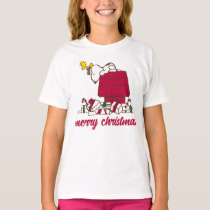 Camiseta Amendoins Snoopy & Woodstock Feliz Ugly Sweater