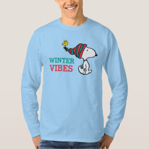 Camiseta Amendoins   Snoopy & Woodstock Warm Wish