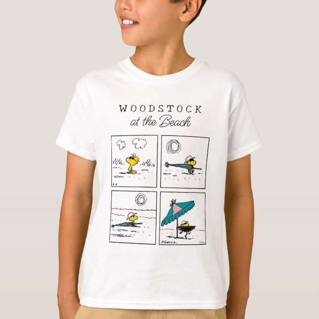 Camiseta Amendoins | Woodstock na praia (Frente)