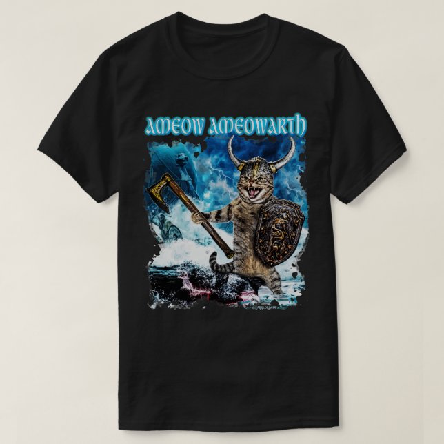 Camiseta Ameow ameowarth (Frente do Design)