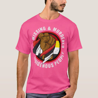 Camiseta Amer Nativo Do Pessoas Indígenas Ausente E Assassi