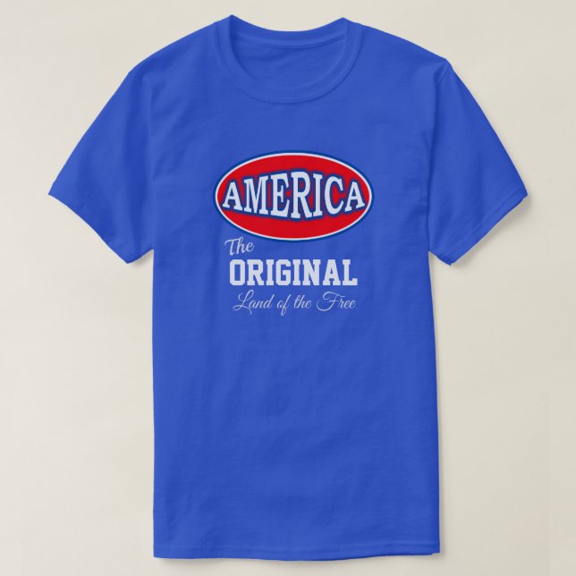 CAMISETA AMÉRICA (Frente do Design)