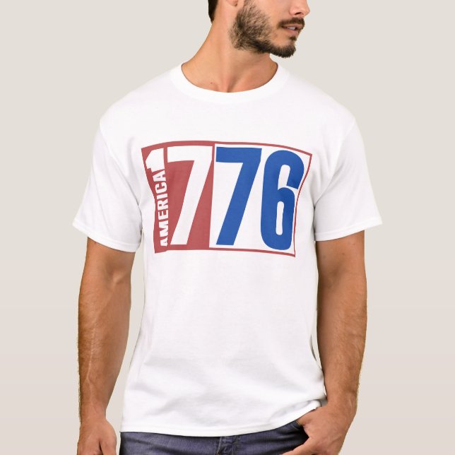 CAMISETA AMÉRICA 1776  (Frente)