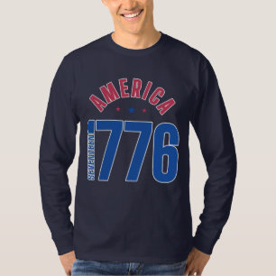 Camiseta AMÉRICA 1776 ano de liberdade