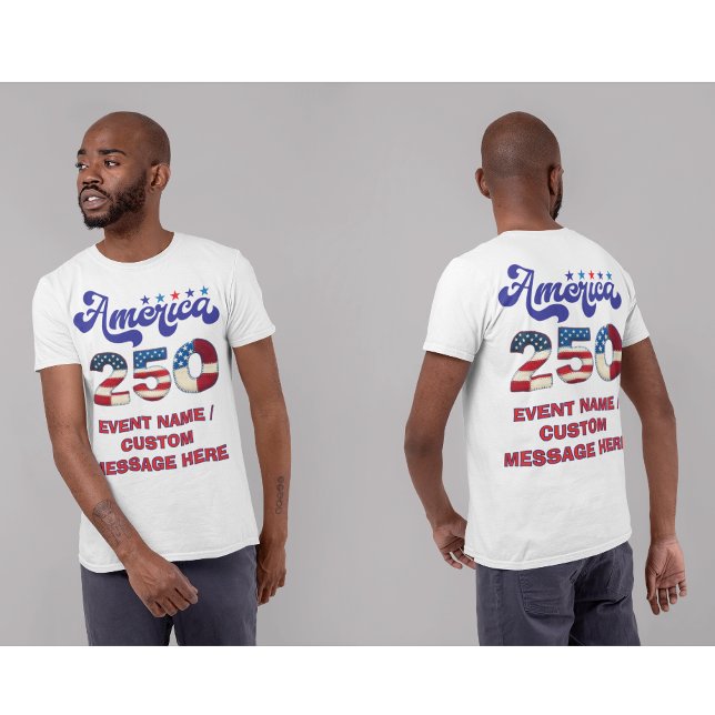 Camiseta América 250 (Criador carregado)