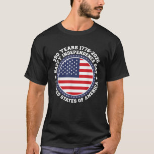 Camiseta América 250.º Aniversário de 2026 Desde 1776 EUA j