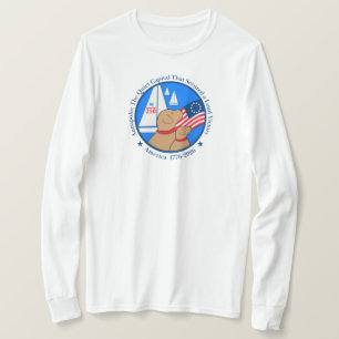 Camiseta America 250 Annapolis Edição Limitada Feminina
