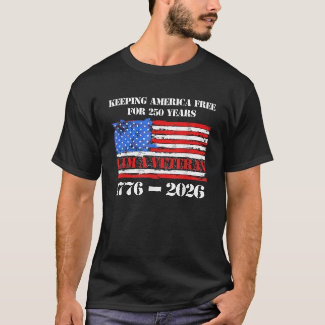 Camiseta América 250 Anos Aniversário dos EUA 1776 América  (Frente)