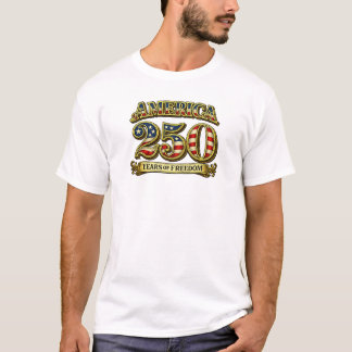 CAMISETA AMÉRICA 250 ANOS DE LIBERDADE