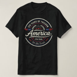 Camiseta América 250 Anos de Liberdade | Aniversário de 250