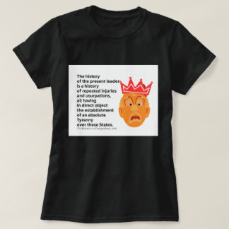 Camiseta America 250 Declaration of Independence Tyranny