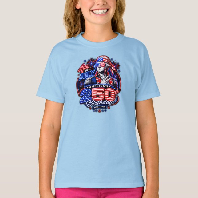 Camiseta América 250 Duque (Frente)