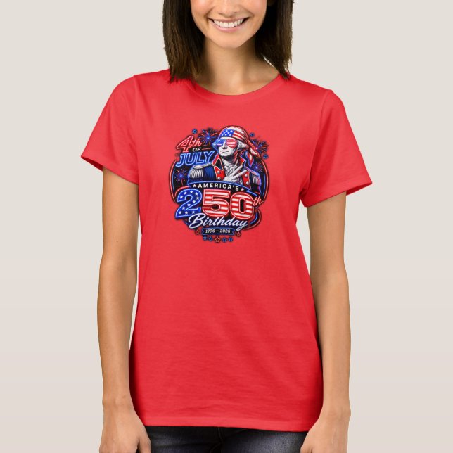 Camiseta América 250 Duque (Frente)