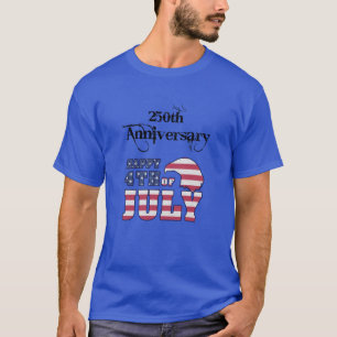 Camiseta América 250 Estilo Patriótico