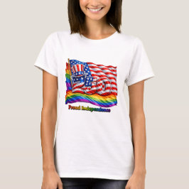 Camiseta América 250 Orgulho LGBTQ
