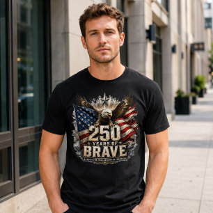 Camiseta América 250 Terra dos Valentes 4 de Julho