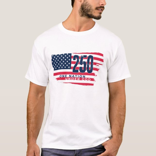 Camiseta  America 250 Years 1776 2026 250th Anniversary (Frente)