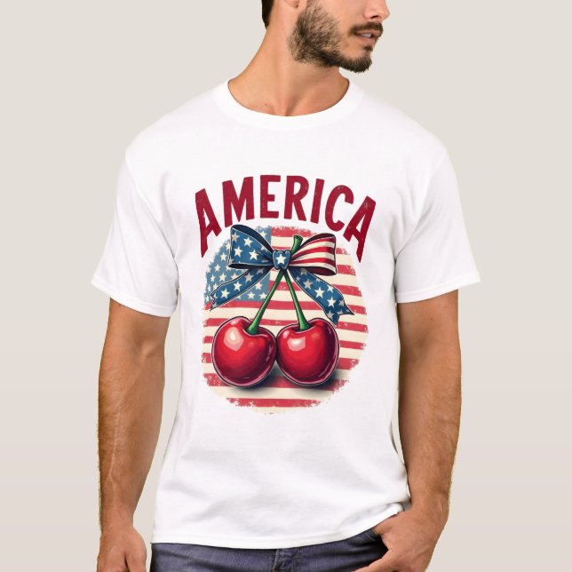 Camiseta América 4 de julho (Frente)