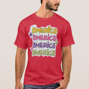 Camiseta américa 4 de julho