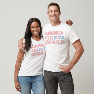 Camiseta América 4 de julho de 2023