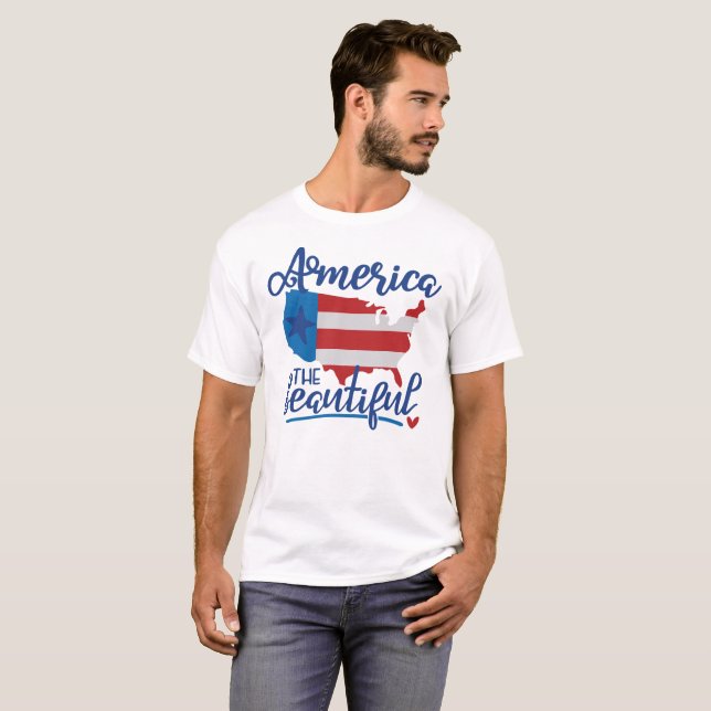 Camiseta América, A Bela (Frente Completa)