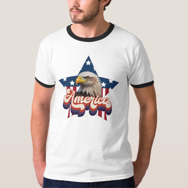 Camiseta América, a beleza (Frente)
