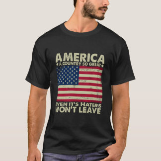 Camiseta America A Country So Great Even It'S Ers Won'T Lea