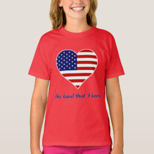 Camiseta América A Terra Que Eu Amo