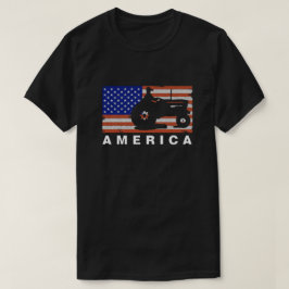 Camiseta AMÉRICA -Bandeira do Trator