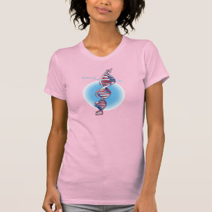 Camiseta América corre profundamente em nosso DNA PINK