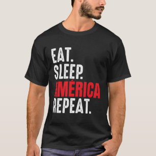 Camiseta America De Cali Come Sleep Repita Ventilador Colôm
