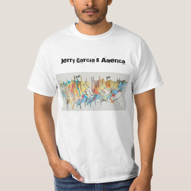 Camiseta América de Jerry García (Frente)