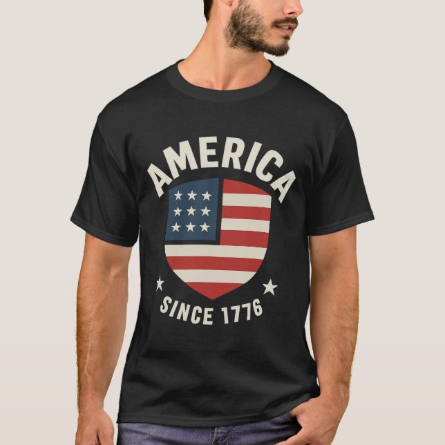 Camiseta América desde 1776 (Frente)